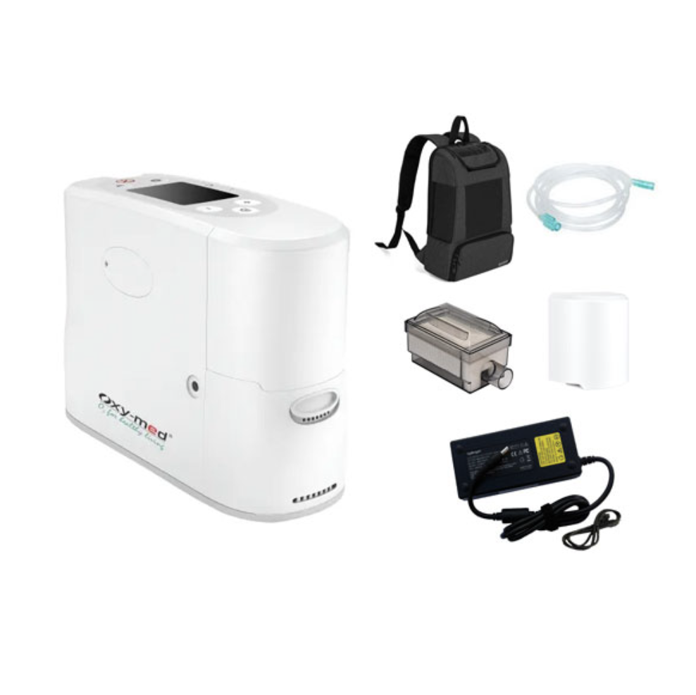 Oxymed P2 Battery Powered | Portable Oxygen Concentrator Evron Healthcare | 3