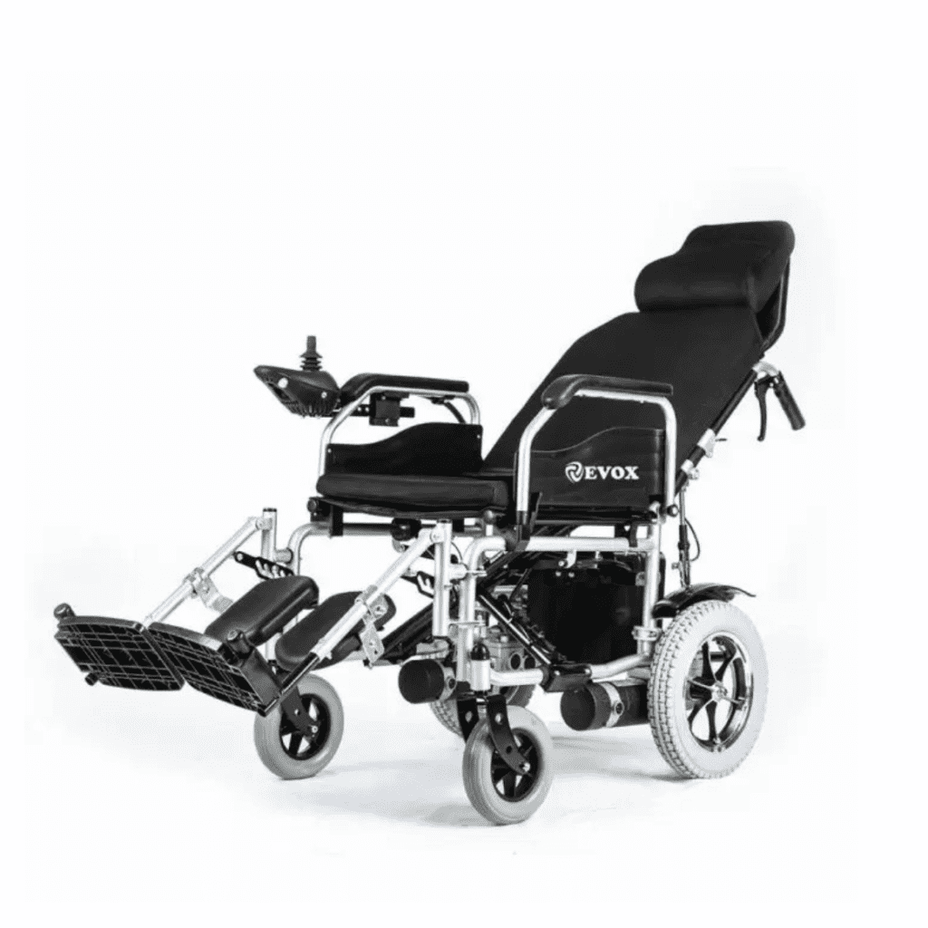 Evox WC 104 Electric Recliner Wheelchair | Evron Healthcare India